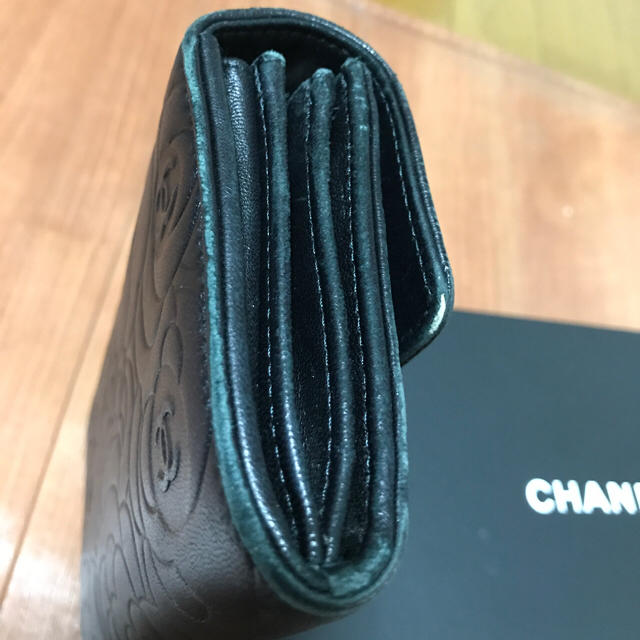 CHANEL 長財布 カメリア シャネル