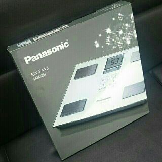 パナソニック(Panasonic)の（新品未使用）パナソニック 体重計（乾電池付）(体重計)