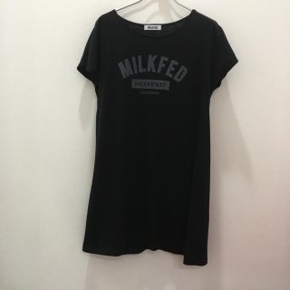 ミルクフェド(MILKFED.)のmilkfed. Tシャツワンピ(ひざ丈ワンピース)