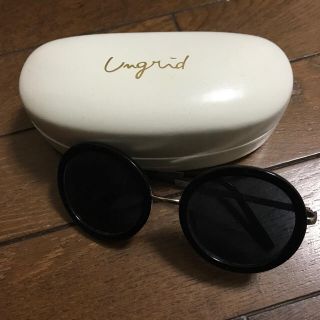 アングリッド(Ungrid)のUngrid 丸サングラス ブラック(サングラス/メガネ)