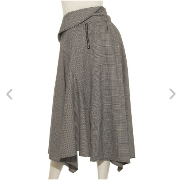 FRAY I.D(フレイアイディー)のグレンチェック 1度着用 レディースのスカート(ロングスカート)の商品写真