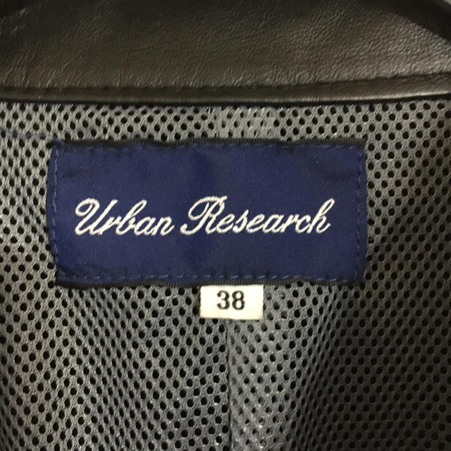 URBAN RESEARCH(アーバンリサーチ)のアーバンリサーチ 本革ライダース メンズのジャケット/アウター(ライダースジャケット)の商品写真