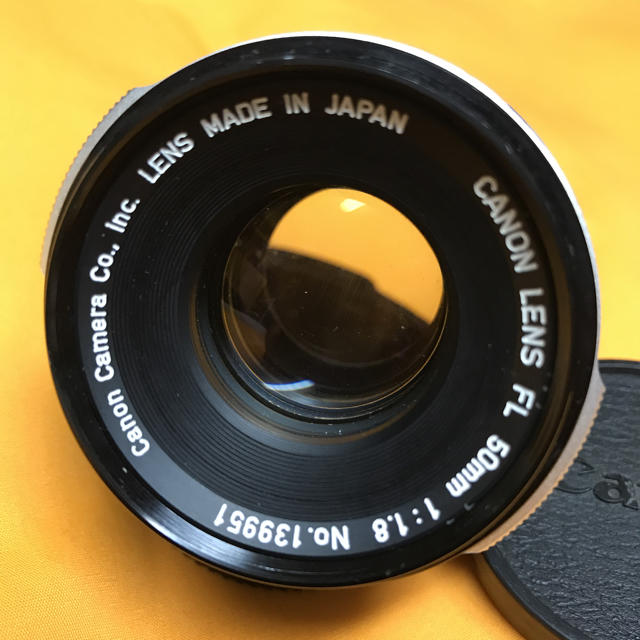 Canon(キヤノン)の【インスタ映え‼︎グルグルボケ】CANON FL 50mm f1.8 単焦点 スマホ/家電/カメラのカメラ(レンズ(単焦点))の商品写真