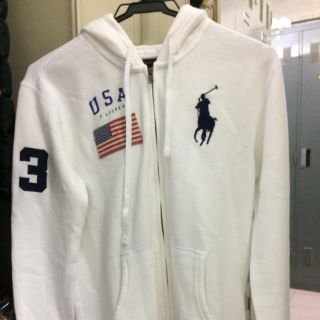 ポロラルフローレン(POLO RALPH LAUREN)のラルフローレン パーカー 白 新品(パーカー)