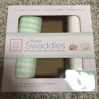 【新品】 swaddles おくるみ 2本セット(おくるみ/ブランケット)