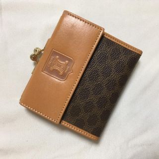 セリーヌ(celine)のセリーヌ 財布 折財布 マカダム柄 がま口(財布)