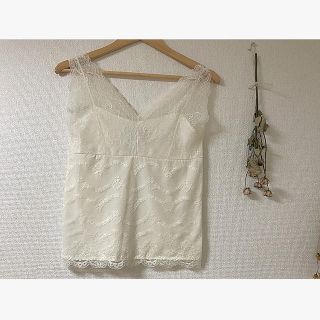 ヘザー(heather)のheather レースインナー  キャミソール(タンクトップ)