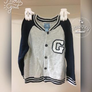 ベビーギャップ(babyGAP)のちょこ様  GAPニットカーディガン18〜24M(カーディガン)