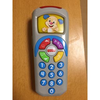 フィッシャープライス(Fisher-Price)の美品！ バイリンガルリモコン(知育玩具)