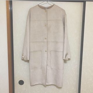 ザラ(ZARA)のzara ベージュコート(トレンチコート)