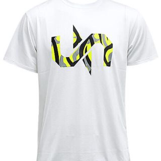 AKTR UNCAGED Logo Sports Tee　白(バスケットボール)