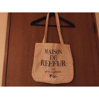 メゾンドリーファー(Maison de Reefur)のMaison de Reefur/ショッパー/一度使用/美品/Mサイズ/梨花(エコバッグ)