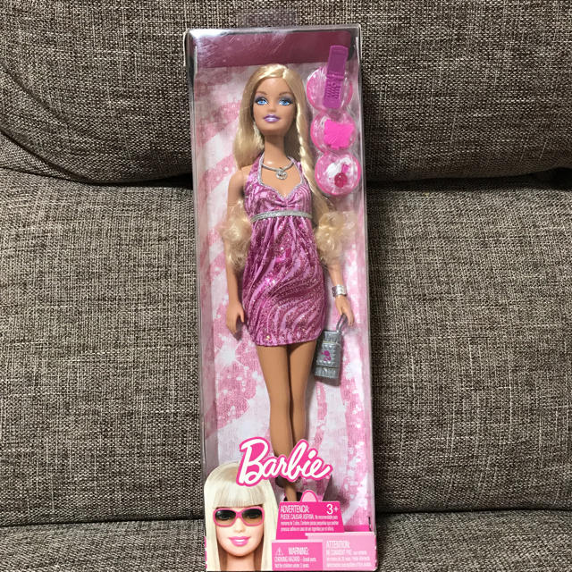 Barbie(バービー)のBarbie バービー人形 ピンクドレス  キッズ/ベビー/マタニティのおもちゃ(ぬいぐるみ/人形)の商品写真