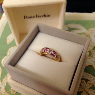 ポンテヴェキオ(PonteVecchio)のポンテヴェキオ リング 指輪 K18 金 ダイヤモンド 正規品(リング(指輪))