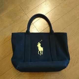 ポロラルフローレン(POLO RALPH LAUREN)の 美品 RALPH LAUREN キャンバスバッグ(トートバッグ)