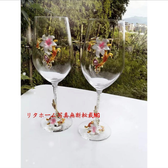 通販最新品 上品ワイングラス グラス の通販 by Ritahome｜ラクマ ペア★高級感 シャンパン 得価最新作