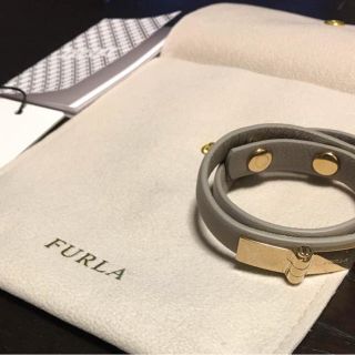 フルラ(Furla)のFRULA レザーブレスレット 新品、未使用(ブレスレット/バングル)