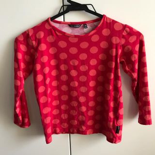 マリメッコ(marimekko)のmarimekko カットソー 116-122 キッズ(Tシャツ/カットソー)