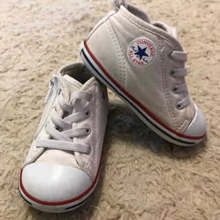 コンバース(CONVERSE)のキッズ ベビー コンバース 白 14cm(スニーカー)