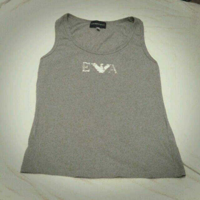 Emporio Armani(エンポリオアルマーニ)のｴﾝﾎﾟﾘ ♥ ﾚﾃﾞｨｰｽﾀﾝｸ レディースのトップス(Tシャツ(半袖/袖なし))の商品写真