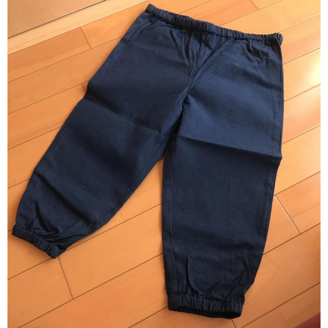 100センチ 新品訳あり 作務衣 お坊さんの作業服 キッズ/ベビー/マタニティのキッズ服男の子用(90cm~)(和服/着物)の商品写真