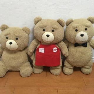 ユニバーサルスタジオジャパン(USJ)のTED 等身大ぬいぐるみ 赤エプロン(ぬいぐるみ)