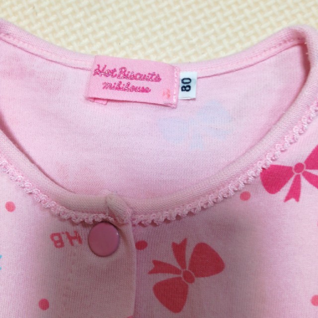 mikihouse(ミキハウス)のMIKIHOUSE　パジャマ　ｻｲｽﾞ:80 キッズ/ベビー/マタニティのベビー服(~85cm)(パジャマ)の商品写真