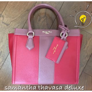 サマンサタバサ(Samantha Thavasa)のsamantha thavasa deluxe♡トートバック(トートバッグ)