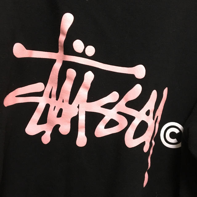 STUSSY(ステューシー)のstussy パーカー ピンク メンズのトップス(パーカー)の商品写真