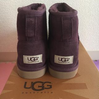 アグ(UGG)のUGG♡クラシックミニ♡US6♡23cmパープル(ブーツ)