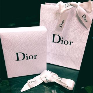 ディオール(Dior)のDior ギフトボックスセット リボン 袋 ショッパー(ショップ袋)