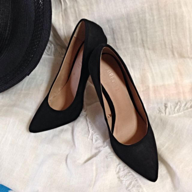 FOREVER 21(フォーエバートゥエンティーワン)のBlack Pumps♡ レディースの靴/シューズ(ハイヒール/パンプス)の商品写真