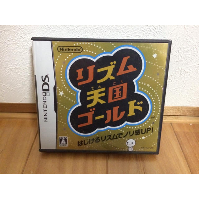 ニンテンドーDS(ニンテンドーDS)のリズム天国ゴールド DS エンタメ/ホビーのゲームソフト/ゲーム機本体(携帯用ゲームソフト)の商品写真