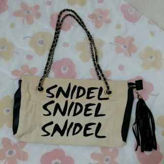 スナイデル(SNIDEL)の＊snidel チェーンバッグ＊(トートバッグ)