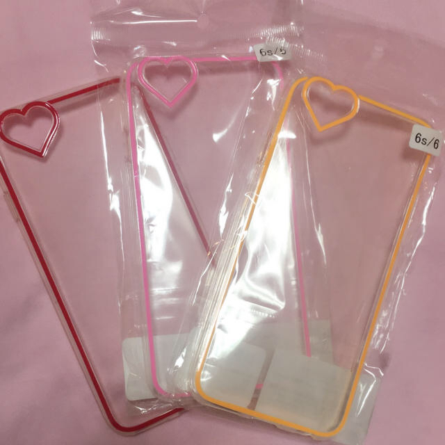 WEGO(ウィゴー)の♡キャラメル様専用 WEGO iPhone6・6Sケース ハート♡ スマホ/家電/カメラのスマホアクセサリー(iPhoneケース)の商品写真