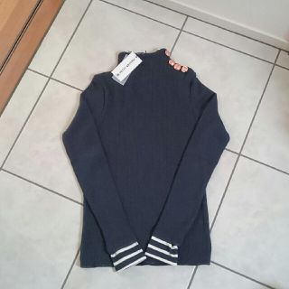 プチバトー(PETIT BATEAU)のポロン様専用☆新品タグ付プチバトー☆ハイネックカットソー(カットソー(長袖/七分))