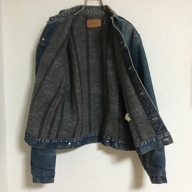 Levi's(リーバイス)の80s USA製LEVI'S【リーバイス】70506！ブランケット！ビンテージ！ メンズのジャケット/アウター(Gジャン/デニムジャケット)の商品写真