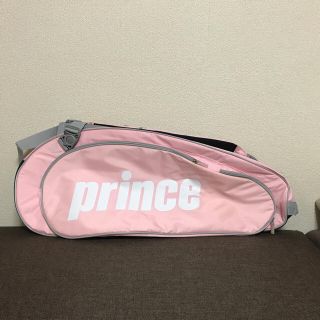 プリンス(Prince)の【新品】prince テニスラケット6本入りキャリーバッグ(バッグ)