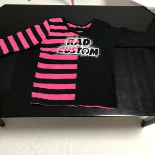 ラッドカスタム(RAD CUSTOM)のラッドカスタム☆七分袖ロンＴ 100㎝(Tシャツ/カットソー)