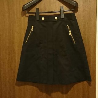 バーバリーブルーレーベル(BURBERRY BLUE LABEL)の可愛い☆台形スカート(ひざ丈スカート)