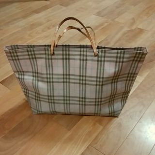 バーバリー(BURBERRY)の値下げBURBERRYピンクトート⭐値下げ(トートバッグ)