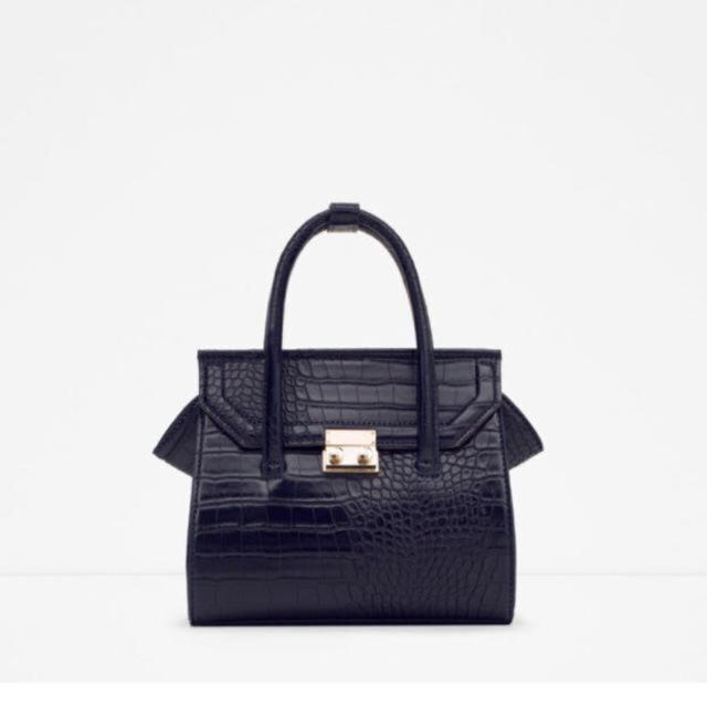 大人気! ZARA クロコ型押し ショルダーバッグ agapeeurope.org