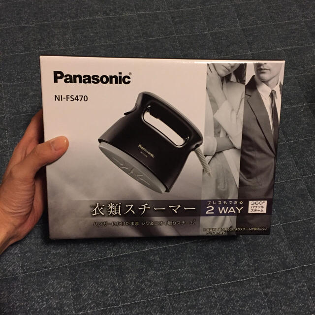 Panasonic(パナソニック)の衣類スチーマー Panasonic スマホ/家電/カメラの生活家電(アイロン)の商品写真