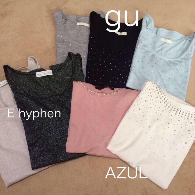 AZUL by moussy(アズールバイマウジー)のタンクトップ♡7SET レディースのトップス(タンクトップ)の商品写真