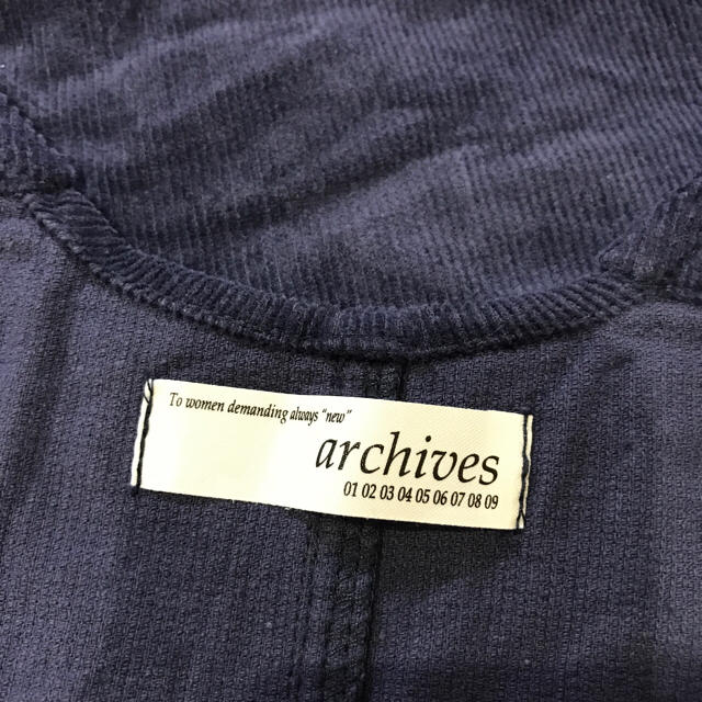 archives(アルシーヴ)のarchives サロペット スカート コーデュロイ アルシーヴ レディースのスカート(その他)の商品写真