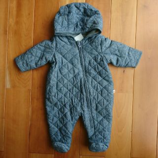 ベビーギャップ(babyGAP)の新品 くま耳フードカバーオール アウター(カバーオール)