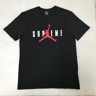 シュプリーム(Supreme)のSupreme  Jordan black tee(Tシャツ/カットソー(半袖/袖なし))