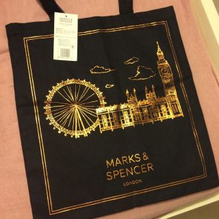 ハロッズ(Harrods)のmarks&spencer エコバッグ2枚(エコバッグ)