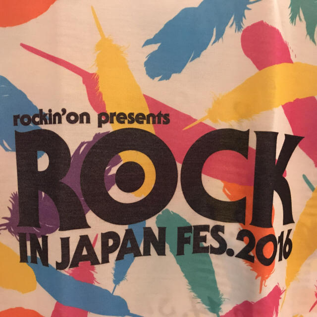 ROCK IN JAPAN 2016 Ｔシャツ エンタメ/ホビーのタレントグッズ(ミュージシャン)の商品写真