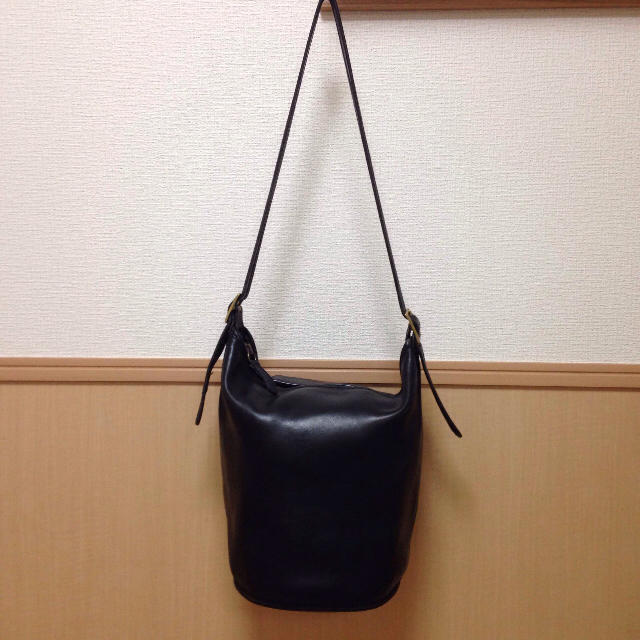COACH - レア大きめサイズ バケツ型 ショルダーバッグ オールドコーチ